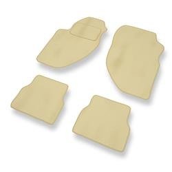 Tappetini auto in velluto per Alfa Romeo 166 I (1998-2003) - tappeti auto beige - DGS Autodywan