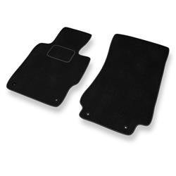 Tappetini auto in velluto per BMW Z3 I E36 (1995-2003) - tappeti auto nero - DGS Autodywan