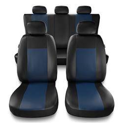 Coprisedili per Seat Ibiza I, II, III, IV, V (1984-2019) - fodere sedili universali - set coprisedili auto - Auto-Dekor - Comfort - blu