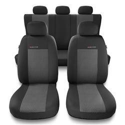 Coprisedili per Toyota Yaris I, II, III (1999-2019) - fodere sedili universali - set coprisedili auto - Auto-Dekor - Elegance - P-2