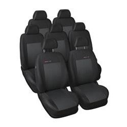 Coprisedili su misura per Dacia Lodgy Van (2012-2017) - fodere sedili - set coprisedili auto - Auto-Dekor - Elegance - P-3