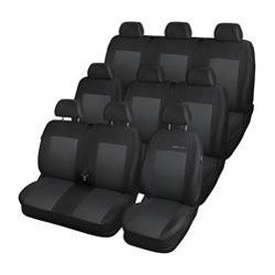 Coprisedili su misura per Opel Vivaro II Van (2014-2019) 9 posti - fodere sedili - set coprisedili auto - Auto-Dekor - Elegance - P-3