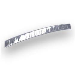 Protezione per paraurti posteriore in acciaio per Peugeot 508 I SW (5 porte) - (2010-2014) - Croni - Trapezi - argento (lucido)