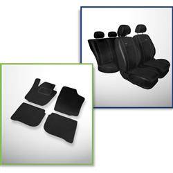 Grassias Set Coprisedili su Misura di Classe Premium per Fiat Punto Classic  (2007-2011) : : Auto e Moto