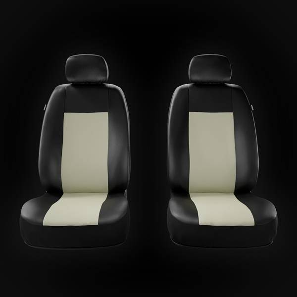 Coprisedili anteriori per Ford Ka I, II, III (1996-2016) - fodere sedili  universali - set coprisedili auto - Auto-Dekor - Comfort 1+1 - beige beige