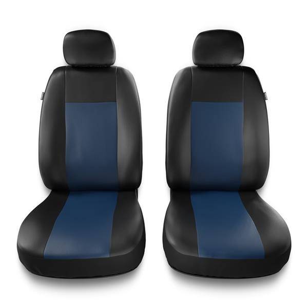 Set fodere coprisedili universali imbottiti auto Stinger Nero Blu