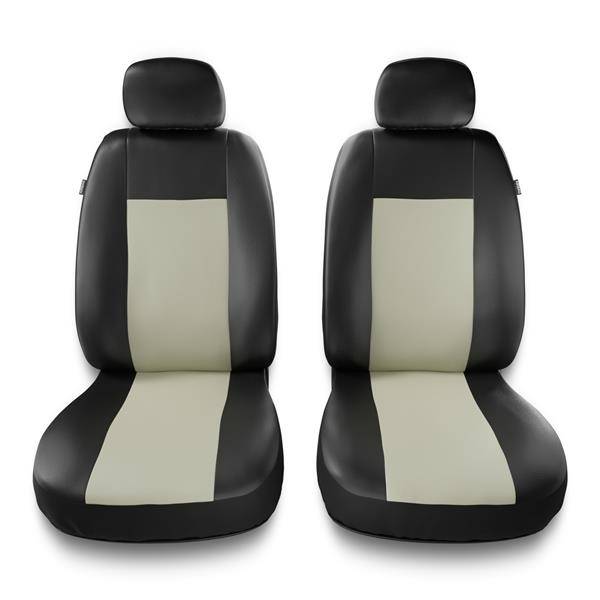 Coprisedili anteriori per Lancia Y, Ypsilon I, II, III, IV (1985-2019) -  fodere sedili universali - set coprisedili auto - Auto-Dekor - Comfort 1+1  - beige beige