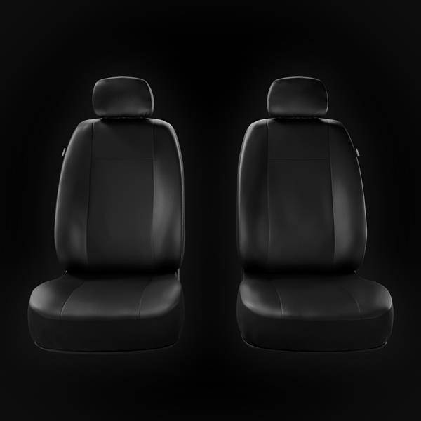 Coprisedili anteriori per Toyota Auris I, II (2006-2019) - fodere sedili  universali - set coprisedili auto - Auto-Dekor - Comfort 1+1 - nero nero