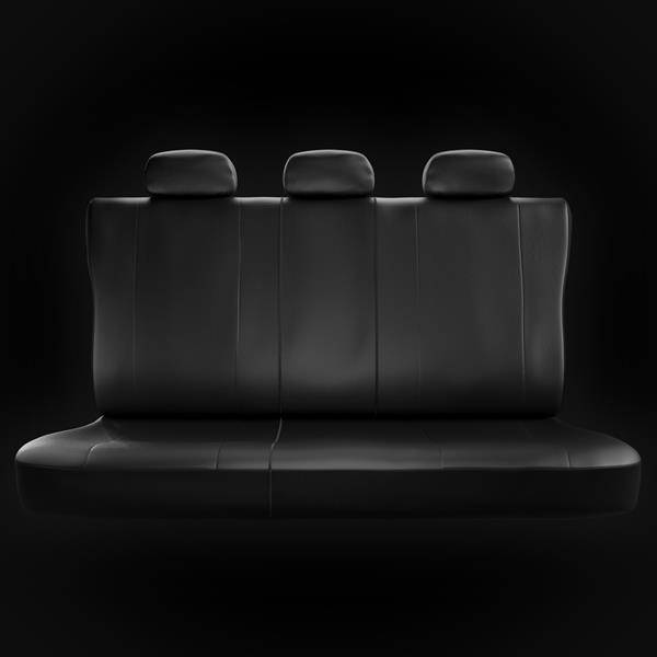 Coprisedili per Audi A1 I, II (2010-2019) - fodere sedili universali - set  coprisedili auto - Auto-Dekor - Comfort - nero nero