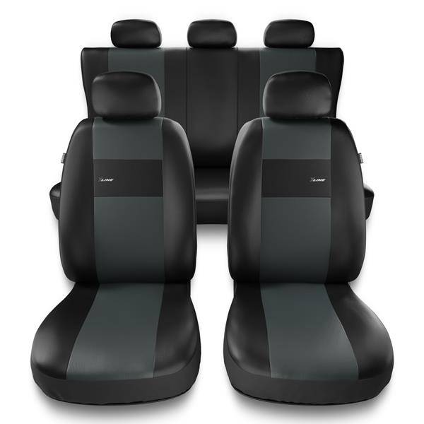 Coprisedili anteriori per Audi A1 I, II (2010-2019) - fodere sedili  universali - set coprisedili auto - Auto-Dekor - Comfort 1+1 - blu blu