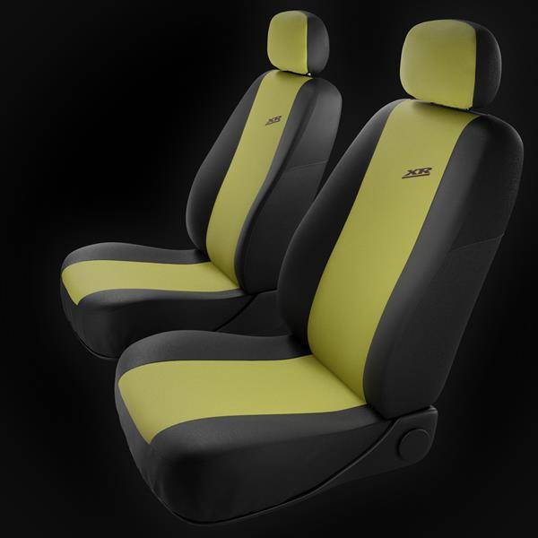 Coprisedili per Kia Stonic (2017-2019) - fodere sedili universali - set coprisedili  auto - Auto-Dekor - XR - giallo giallo