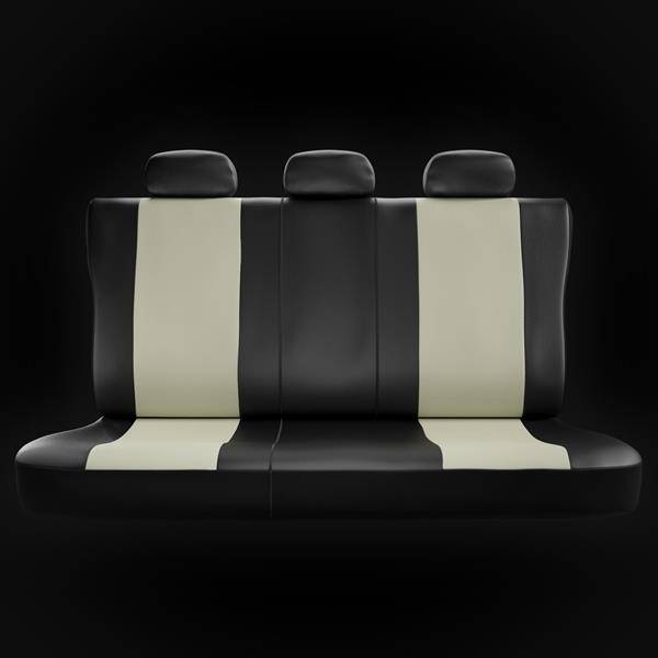 Coprisedili per Lancia Y, Ypsilon I, II, III, IV (1985-2019) - fodere  sedili universali - set coprisedili auto - Auto-Dekor - Comfort - beige  beige