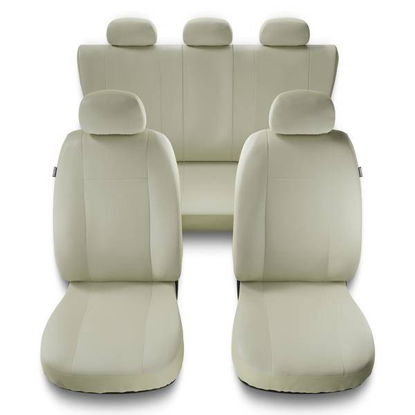 Coprisedili auto per pilota, sedili anteriori, guidatore e passeggero,  compatibili con Mercedes Benz Classe V in beige Pilot 2.3, set di  coprisedili con coprisedile airbag accessori interni : : Auto e  Moto