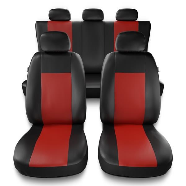 Coprisedili per Opel Astra F, G, H, J, K (1991-2019) - fodere sedili  universali - set coprisedili auto - Auto-Dekor - Comfort - rosso rosso