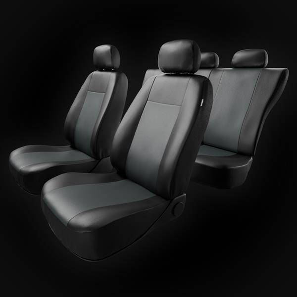 Coprisedili per Peugeot 2008 (2013-2019) - fodere sedili universali - set  coprisedili auto - Auto-Dekor - Comfort - grigio grigio