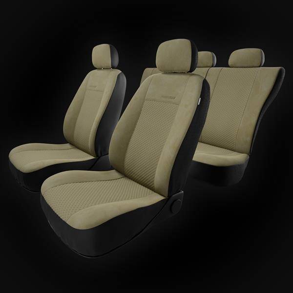 Coprisedili per Renault Megane I, II, III, IV (1995-2019) - fodere sedili  universali - set coprisedili auto - Auto-Dekor - Prestige - beige beige