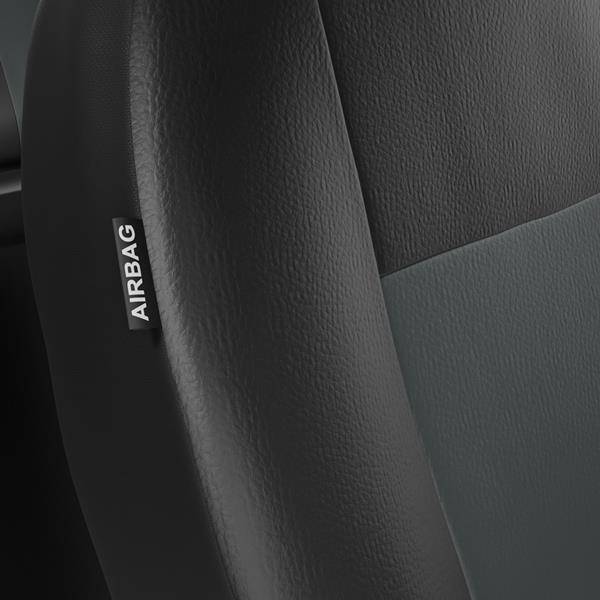 Coprisedili per Seat Arona (2017-2019) - fodere sedili universali - set  coprisedili auto - Auto-Dekor - Comfort - grigio grigio