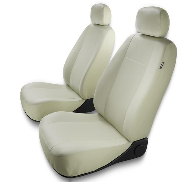 Coprisedili anteriori per Seat Exeo (2009-2013) - fodere sedili universali  - set coprisedili auto - Auto-Dekor - Comfort 1+1 - beige beige