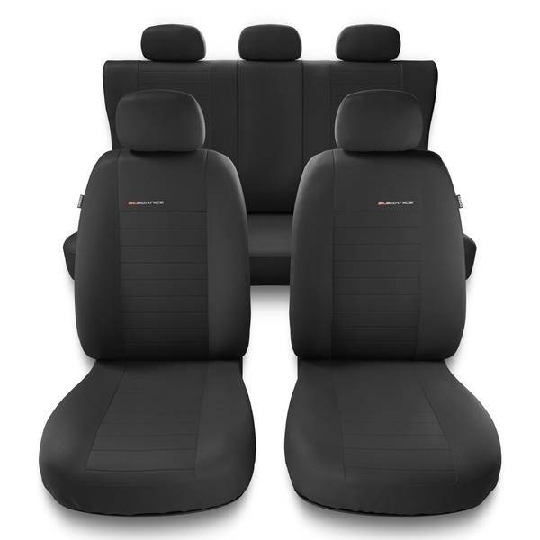 Coprisedili per Seat Leon I, II, III (1999-2019) - fodere sedili universali  - set coprisedili auto - Auto-Dekor - Elegance - P-4 P-4