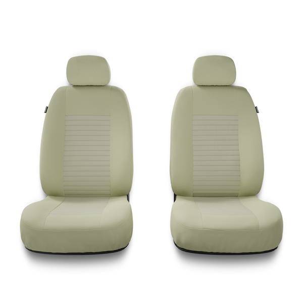 Coprisedili per Smart Forfour I, II (2004-2019) - fodere sedili universali  - set coprisedili auto - Auto-Dekor - Modern - MC-3 (beige) MC-3 (beige)