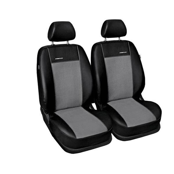 Coprisedili su misura per Volkswagen Caddy III Cargo (2004-2015) solo  sedili anteriori - fodere sedili - set coprisedili auto - Auto-Dekor -  Premium - nero nero