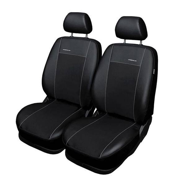 Coprisedili su misura per Volkswagen Caddy III Cargo (2004-2015) solo  sedili anteriori - fodere sedili - set coprisedili auto - Auto-Dekor -  Premium - nero nero