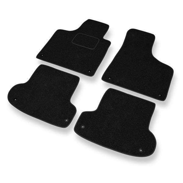 Set: tappetini in feltro + coprisedili cuciti su misura per Audi A3 8P  Hatchback, Sportback (2003-2009) – serie Practic