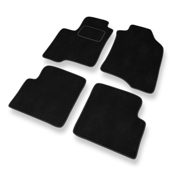 Set: tappetini in velluto + coprisedili cuciti su misura per Fiat Panda III  Hatchback, Van (2012-.) – serie Elegance P-1 - 5 posti