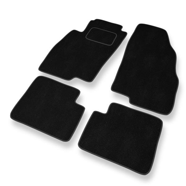 Set: tappetini in velluto + coprisedili cuciti su misura per Fiat Grande  Punto Hatchback, Van (2005-2012) – serie Elegance P-2