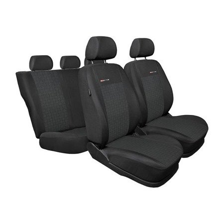 Coprisedili su misura per Opel Corsa E Hatchback, Van (2014-2019) seconda fila: sedile posteriore intero - fodere sedili - set coprisedili auto - Auto-Dekor - Elegance - P-1