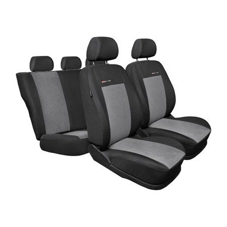 Coprisedili su misura per Opel Corsa E Hatchback, Van (2014-2019) seconda fila: sedile posteriore intero - fodere sedili - set coprisedili auto - Auto-Dekor - Elegance - P-2