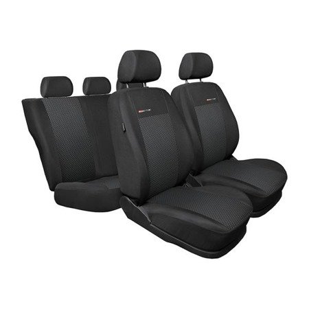 Coprisedili su misura per Opel Corsa E Hatchback, Van (2014-2019) seconda fila: sedile posteriore intero - fodere sedili - set coprisedili auto - Auto-Dekor - Elegance - P-3