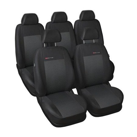 Coprisedili su misura per Skoda Yeti SUV (2009-2017) - fodere sedili - set coprisedili auto - Auto-Dekor - Elegance - P-3