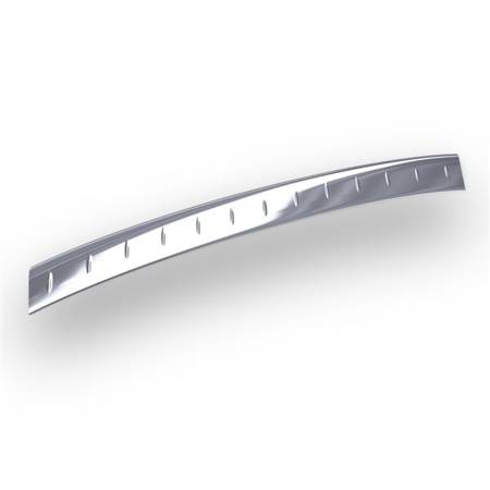 Protezione per paraurti posteriore in acciaio per Mercedes-Benz Classe A W169 FL Hatchback (3 porte, 5 porte) - (2008-2012) - Croni - Gocce - argento (lucido)